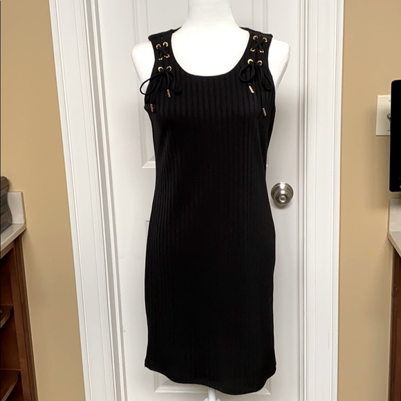 Michael Kors Dresses & Skirts - Like New Michael Kors Black Knit dress. Size S